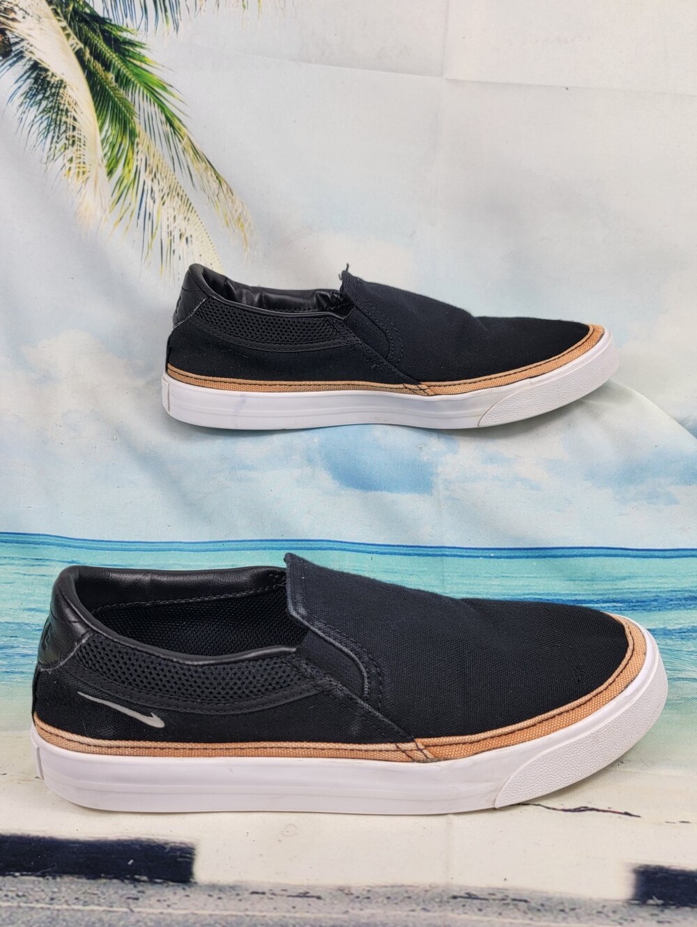 Nike Court Legacy Slip-On Sneakers Womens 9 - Picture 2 of 9
